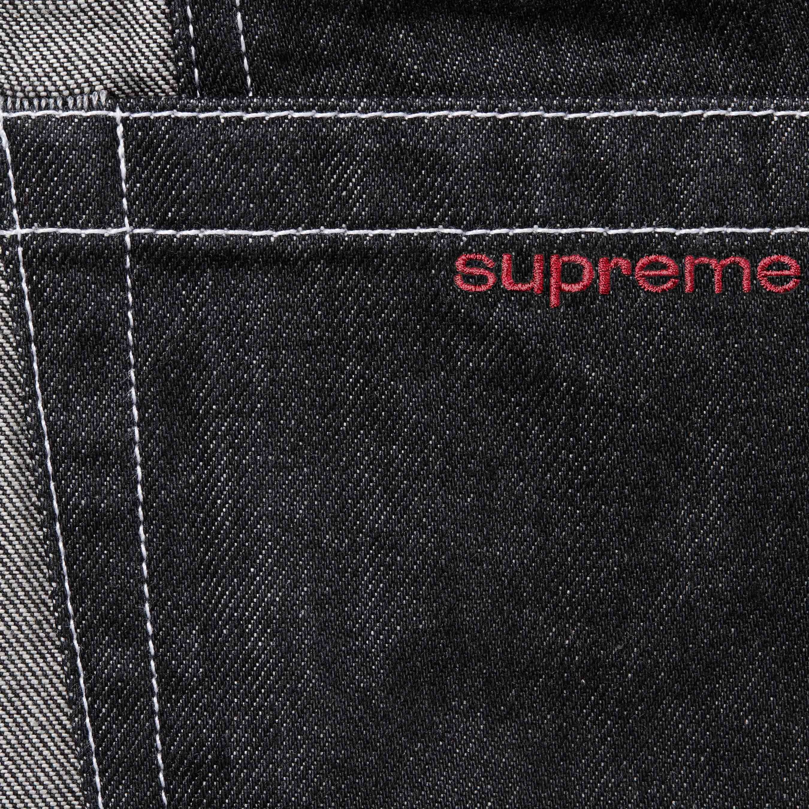 2-Tone Paneled Baggy Jean view 7